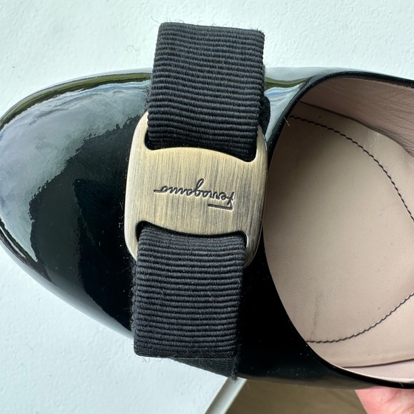 SALVATORE FERRAGAMO Patent Leather Ballet Flats - Picture 10 of 10